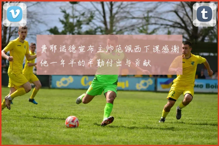 费耶诺德宣布主帅范佩西下课感谢他一年半的辛勤付出与贡献