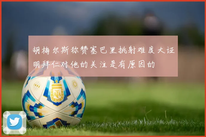 胡梅尔斯称赞塞巴里挑射难度大证明拜仁对他的关注是有原因的